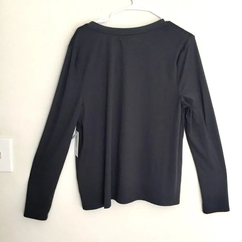 Nine West Sleepwear Long sleeve top Blue Sz XL